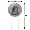 Game Of Thrones Iron Throne Icon Acrylic Cake Topper - 2 of 4