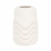 Sculptural 3D Printed Tall Vase with Ribbed Texture for Home Decor - Modern Flower Vase for Office, Entryway, and Coffee Table Decor - 4 of 4