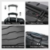 Luggage Sets of 3 Pieces, Hard Shell Suitcase with TSA Lock and 360° Spinner Wheels for Travel (20"/24"/28") - 4 of 4