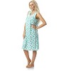 Casual Nights Women's Floral Embroidered/Lace Trim Sleeveless Nightgown - 2 of 3