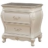 NicBex Nightstand with Drawers,Side Table with Metal Handles and Elegant Finish,Modern Bedside Table for Bedroom,Living Room - 2 of 4