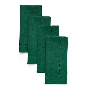 Solino Home Linen Classic Hemstitch Dinner Napkins - 1 of 4