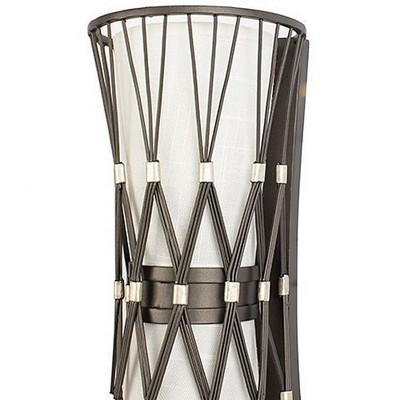 Rumba Bronze Cylinder Dimmable Direct Wired Sconce