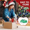 NAYSAYE Christmas Inflatable Holiday Decorations 6.9FT Tree with Star Topper and Ornaments, Green and Red, 43.3"*43.3"*82.7" - 3 of 4