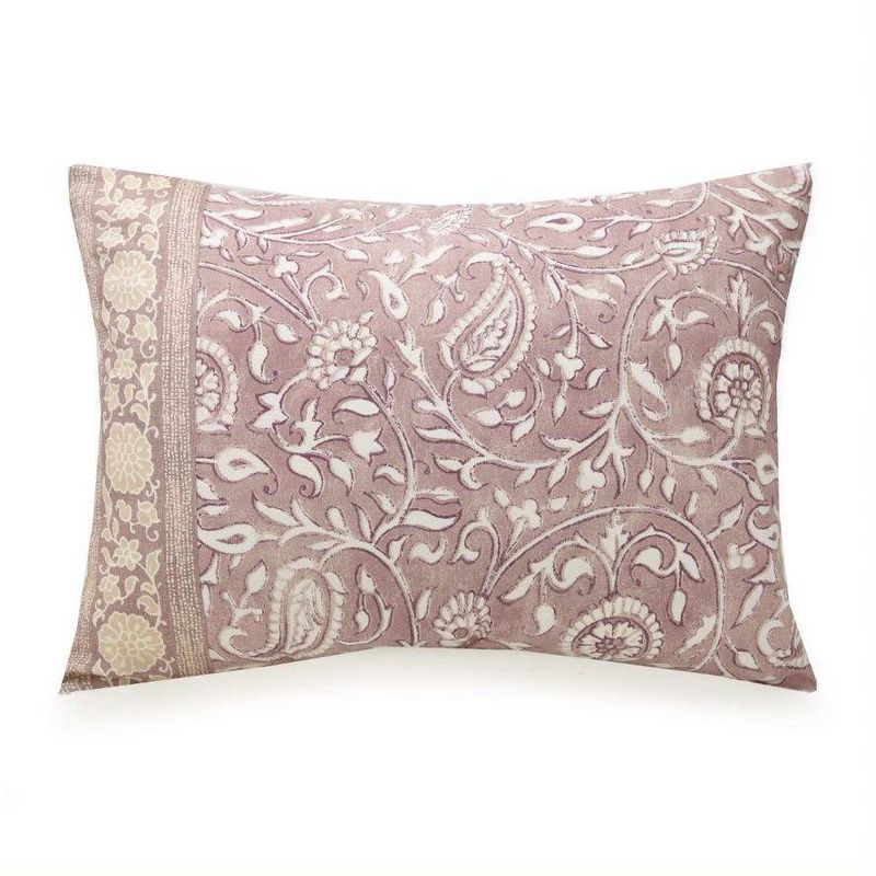 Indigo Bazaar 5pc Socorro Comforter & Sham Bedding Set Light Purple/Ivory, 2 of 7