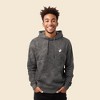 Dalix Ghost Embroidered Washed Hooded Sweatshirt Fleece Soft Cotton Mens - 4 of 4