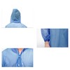 Unique Bargains Waterproof Reusable Rain Ponchos with Hood and Drawstring for Men and Women EVA 2 Pcs - 4 of 4