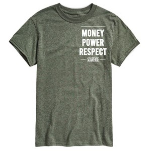 Men's - Scarface - Money Power Respect Short Sleeve Graphic T-Shirt - 1 of 4