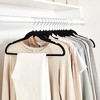 QingMoon Velvet Hanger, Ultra Thin Non Slip Hangers, Strong and Durable Hold Up to 10 Lbs with Swivel Hook for Shirts, Dress and Pant - 2 of 4