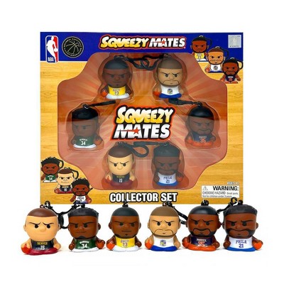 NBA Squeezy Mates 6-Figure Collectible Set