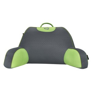 Fusion Performance Support Pillow (Lime/Gray) - Bedgear, Green/Gray