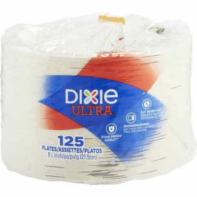 Dixie Ultra Pathways Soak Proof Shield Heavyweight Paper Plates, WiseSize, 10 1/8 inch, 500/ctn, SXP10PATH