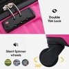 DOMETOUR Hardshell Luggage Sets 3 Pcs Spinner Suitcase with TSA Lock Lightweight 20''24''28'' - 4 of 4