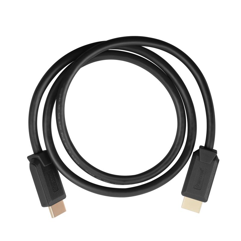 Insten - 2 Pack HDMI Male to Male Cable, 2.1 Version, 8K 60Hz, 48Gbps, PVC Cable, Gold Connectors, 3ft , Black, 5 of 10