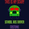 Junior's Design By Humans Halloween School Bus Driver Costume By TeeShirtMadness T-Shirt - 2 of 3