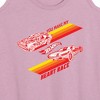 Women's - Hot Wheels - Valentine's You Make My Heart Race Graphic Racerback Tank - 2 of 4