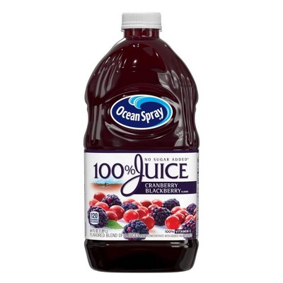 Ocean Spray 100% Cran-Blackberry Juice - 64 fl oz Bottle