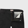 Boys' Flat Front Stretch Uniform Straight Fit Pants - Cat & Jack™ Black - image 3 of 3