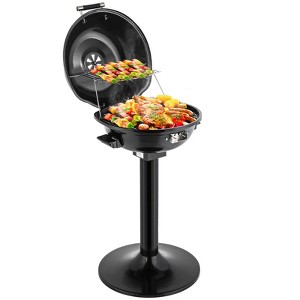 ROVSUN Electric Grill with Temperature Control, Double Layer Design, 304 stainless, Perfect for Indoor and Outdoor Use, 1600W - 1 of 4