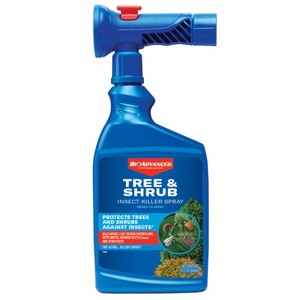 BioAdvanced Tree & Shrub Insect Killer Concentrate, Ready-to-Spray - 32 oz - 1 of 4