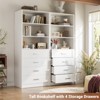 Besiost Closet Organizer System with Wood Drawers and Shelves - 2 of 4