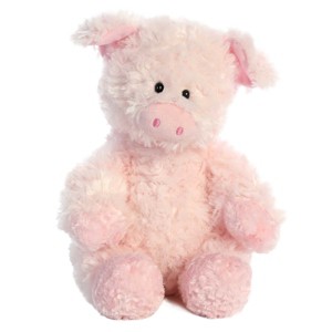Aurora Tubbie Wubbie 12" Pig Pink Stuffed Animal - 1 of 4