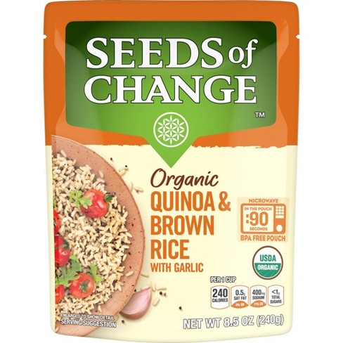 Seeds Of Change Organic Quinoa Brown Rice 8 5oz Target