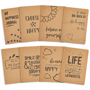 Paper Junkie Inspirational A5 Lined Notebooks with Motivational Quotes ...