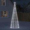 vidaXL Led Christmas Tree Cold White Iron, Copper Extra Tall - 2 of 4