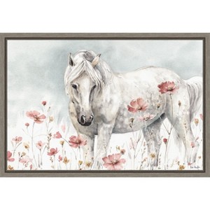 Amanti Art Wild Horses II by Lisa Audit Framed Canvas Wall Art - 1 of 4