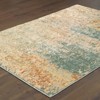 Oriental Weavers Carson 9654B Blue/ Orange Indoor Area Rug - 7'10" x 10' - 4 of 4