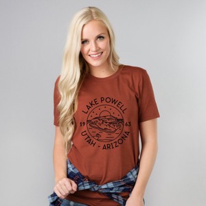 Simply Sage Market Lake Powell Short Sleeve Tee - 1 of 4