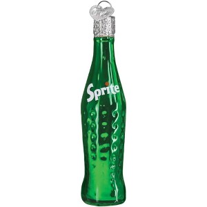 Old World Christmas Blown Glass Ornament for Christmas Tree, Sprite Bottle - 1 of 4