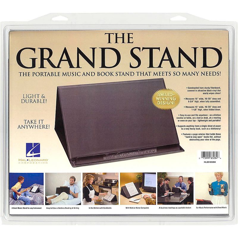 Hal Leonard The Grand Stand Portable Music and Book Stand, 1 of 5