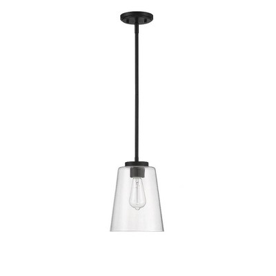 Savoy House Calhoun 1 - Light Pendant in  Matte Black
