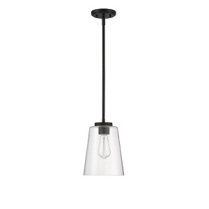 Savoy House Calhoun 1 - Light Pendant in  Matte Black - 1 of 4