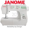 Janome 2212 Front-Loading Sewing Machine with 12 Built-In Stitches Bundle - 2 of 4