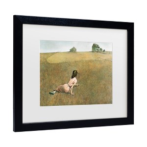 Trademark Fine Art - Andrew Wyeth 'Christinas World' Matted Framed Art - 1 of 3