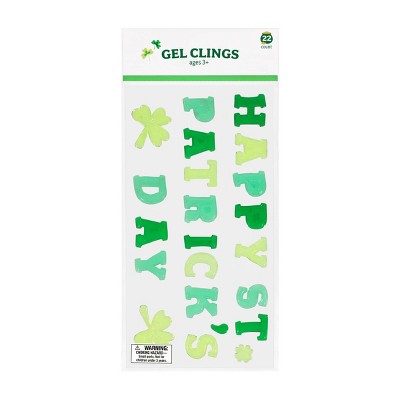 Gel Clings St. Patricks Day - Bullseye's Playground™