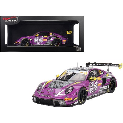 Porsche 911 GT3 R #27 Kevin Estre "HubAuto Racing" FIA GT World Cup "70th Macau Grand Prix" (2023) 1/18 Model Car by Top Speed
