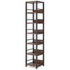 Kumasinova 6-Tier Corner Bookshelf,Tall Bookcase with Display Shelves & Metal Frame,Bookcases for Living Room,Bedroom,Office,Kitchen,Bathroom - 2 of 4