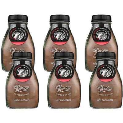 Sillycow Farms Hot Chocolate Moo-Usse Mix - Case of 6/16.9 oz