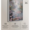 Art Remedy Pink Impressionisty Lilypads Impressionism Wall Art Framed - 3 of 4