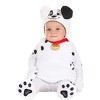 HalloweenCostumes.com Infant 101 Dalmatians Bubble Dalmatian Puppy Costume. - 4 of 4