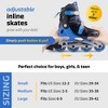 New Bounce Roller Skates for Kids, 4 Wheel Inline Roller blades, Adjustable - 4 of 4