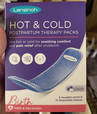 Lansinoh Hot and Cold Pads for Postpartum Essentials - 2ct