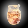 Stony Creek 4.0 Inch Delightful Snowman Small Jar Electric Christmas Winter Novelty Sculpture Lights - 4 of 4