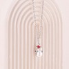 Girls' Christmas Snowman Sterling Silver Necklace - In Season Jewelry - 4 of 4