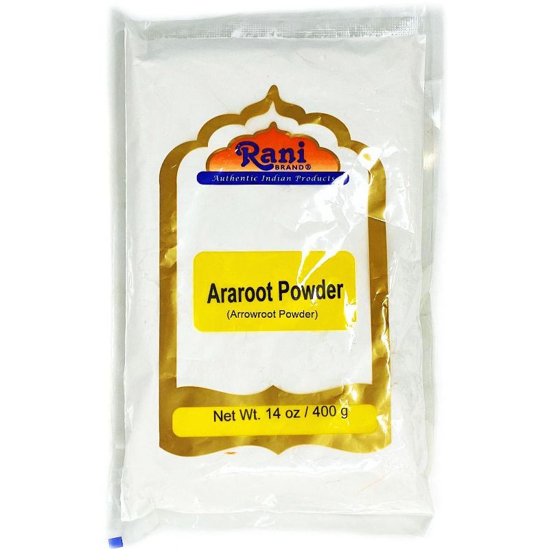 Araroot (Arrowroot) Powder - 14oz (400g) - Rani Brand Authentic Indian Products, 1 of 4