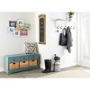 Wood Cabinet with Wicker Storage Basket Drawers Blue - Olivia & May - image 4 of 4